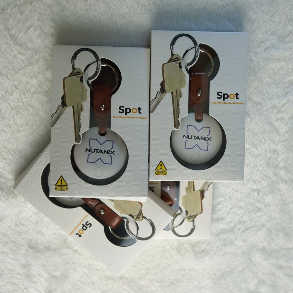 Spot Bluetooth Finder 4-Pack‎ – Nutanix Branded, New in Box